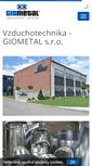 Mobile Screenshot of giometal.cz